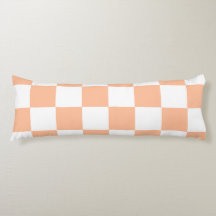 Peach Fuzz Checkated Gingham Mönster