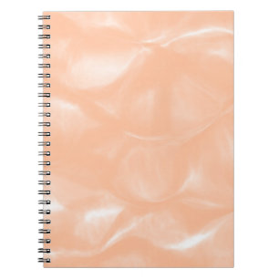 Peach Fuzz Färg Watercolor Abstrakt Blur Mönster Anteckningsbok