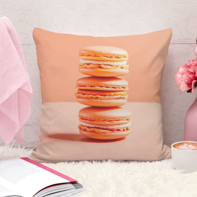 Peach Fuzz, Macaroons Kudde (Skapare uppladdad)