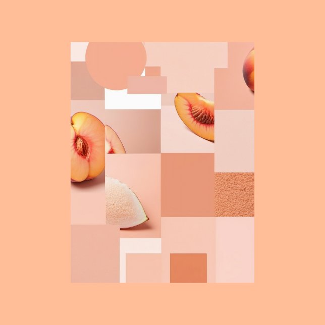 Peach Fuzz, postkorsning Vykort (Skapare uppladdad)