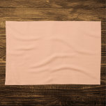 Peach Fuzz Solid Färg Kökshandduk<br><div class="desc">Peach Fuzz Solid Färg</div>