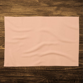 Peach Fuzz Solid Färg Kökshandduk