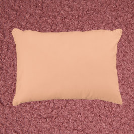 Peach Fuzz Solid Färg Prydnadskudde
