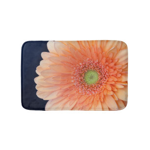 Peach Gerbera Badrumsmatta
