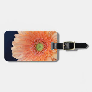 Peach Gerbera Bagagebricka