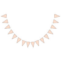 Peach Gingham Landsbyggsbröllop