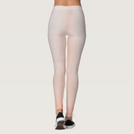 Peach Grått rustic ombre Leggings