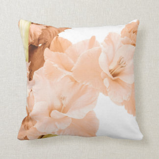 Peach & Grönt Blommigt dekoration Kudde