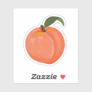 Peach Klistermärken