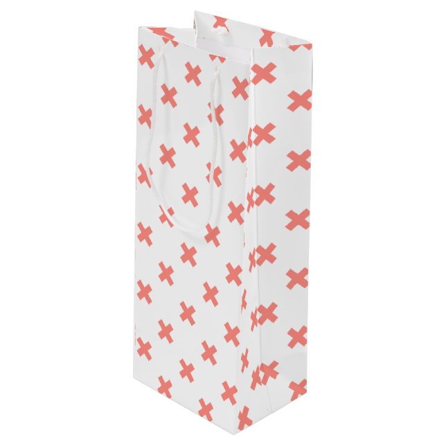 Peach kor sys på vitt (Framsidan Vinklad)