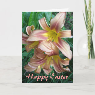 Peach Lily Påsk Card Helgkort