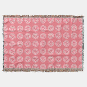Peach Mandala Filt
