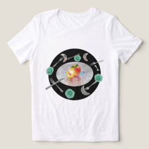 Peach & Måne Middag Tee 🍑 🌙