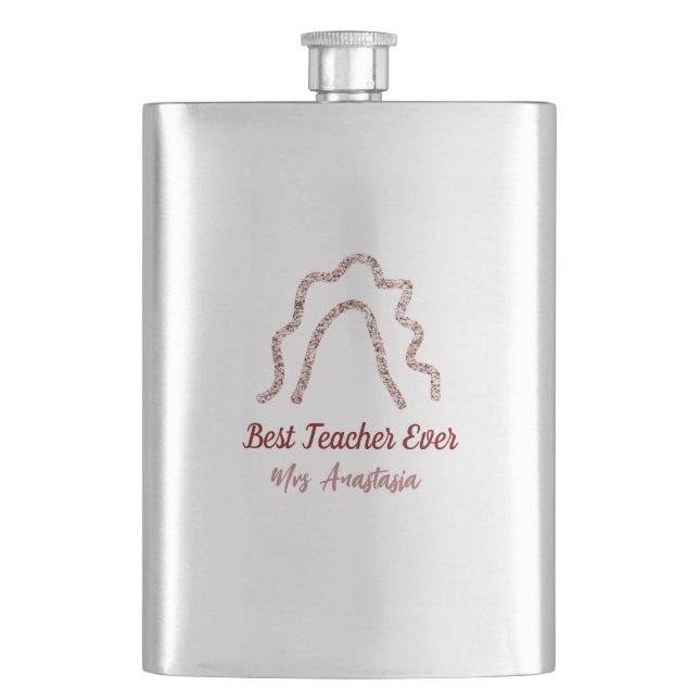 Peach marron glitter rainbow teacher appreciation  fickplunta (Framsidan)