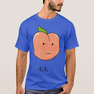 Peach Momo Japansk Kawaii Otaku Stil Cute Rosa P T Shirt