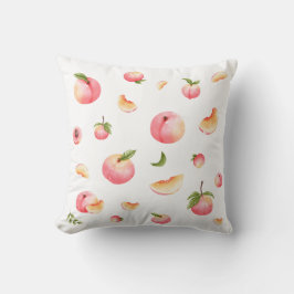 Peach Mönster Kudde
