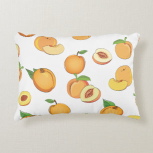 Peach Mönster Prydnadskudde