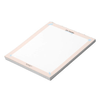 Peach´n Blue Notepad Small Little Reminders Anteckningsblock