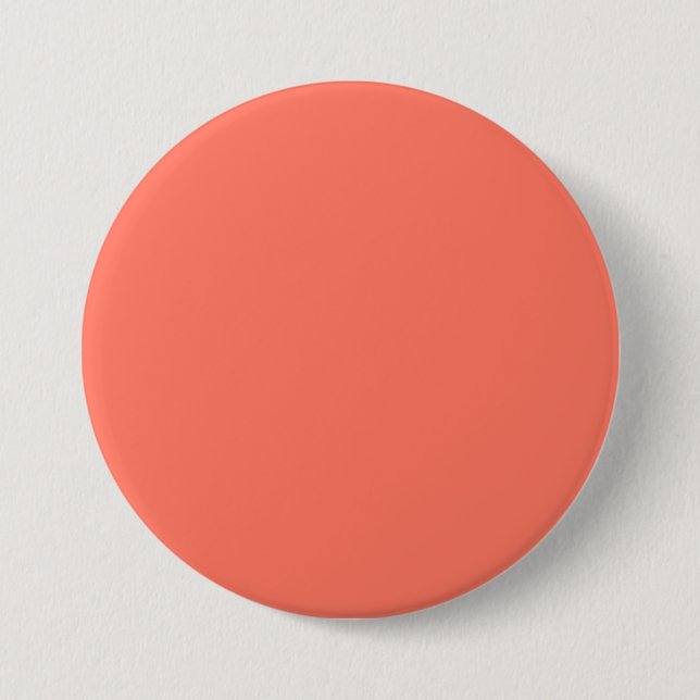 Peach Nectarine Mode Färg Trend 2014 Customize Knapp (Framsida)