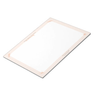 Peach Notepad Good Ideas Start Here Anteckningsblock