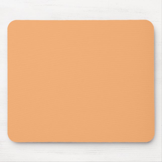 Peach Orange Guld Pastel Musmatta (Framsidan)