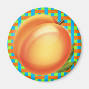 Peach-papp Magnet