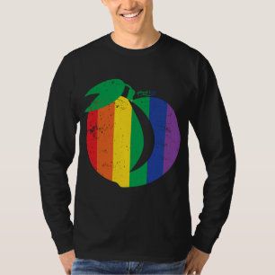Peach, päronfrukt, bär, rundad Booty, B T Shirt