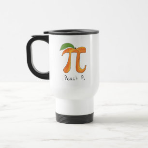 Peach Pi Cute Math Pi Day Coffee Resemugg