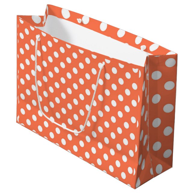 Peach Polka dots Mönster Dot Mönster Illustrator T (Framsidan Vinklad)