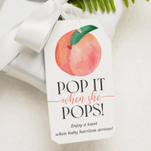 Peach pop det när hon ger Märkre