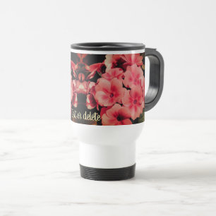 Peach Primrose Flower Art Personlig Resemugg