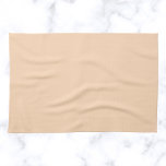 Peach Puff Solid Färg Kökshandduk<br><div class="desc">Peach Puff Solid Färg</div>