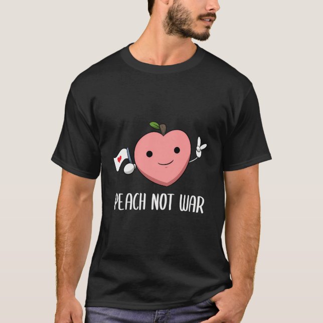 Peach Puns Fruit Picker T Shirt (Framsida)