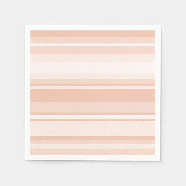 Peach rand pappersservett (Framsidan)