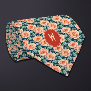 Peach Ro Blommigt Slips