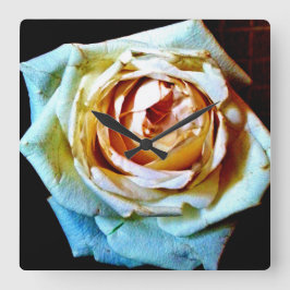 Peach Ro Fyrkantig Klocka