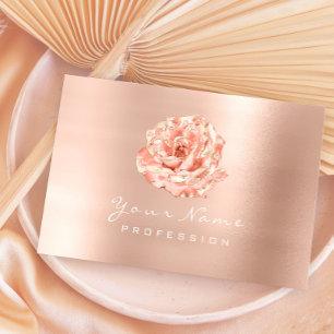 Peach Ro Guld Bloggare Stylist Beauty Studio lux Visitkort