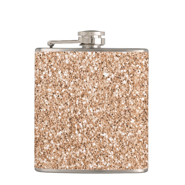 Peach Ro Guld  Glitter Glitz    Fickplunta (Framsidan)