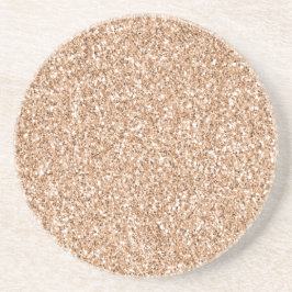 Peach Ro Guld  Glitter Glitz Underlägg
