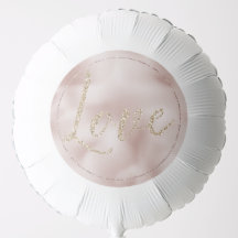 Peach Ro Guld Glitter Luxe Kärlek