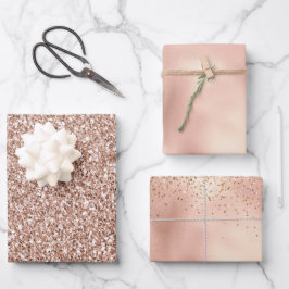 Peach Ro Guld Luxe Glitter
