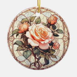 Peach Ro Memorial Julgransprydnad Keramik