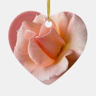 Peach Ro Ornament Personlig Ro Dekorationer