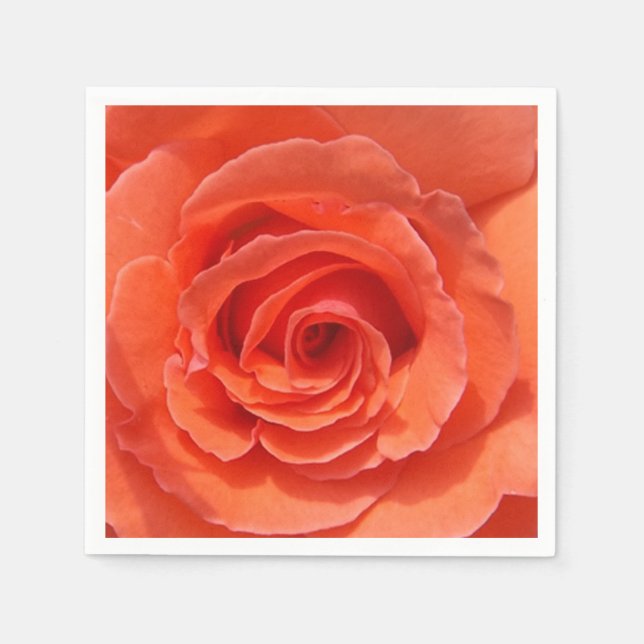 Peach ro pappra blöjor pappersservett (Framsidan)