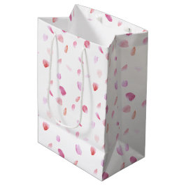 Peach Ro Petals - Rosa i vattenfärg