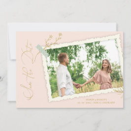 Peach Romantic Vintage Photo Album Scrapbook