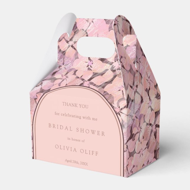 Peach Romantik Möhippa Presentaskar (Framsidan Sidan)