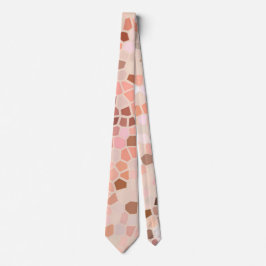 Peach Rosa Brown Mosaic Slips