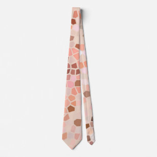 Peach Rosa Brown Mosaic Slips