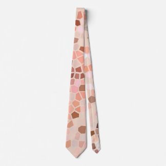 Peach Rosa Brown Mosaic Slips